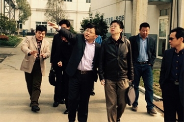 2015年3月22日，，，，，国家发改委一行来公司现场稽察中水回用项目